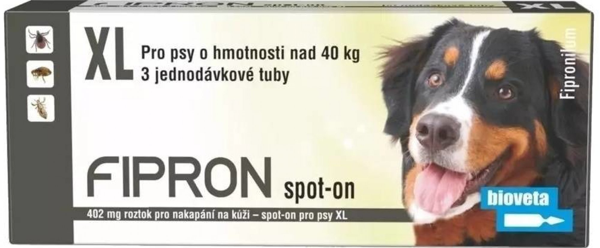 Levně Fipron 402mg Spot-On Dog XL sol 3x4,02ml