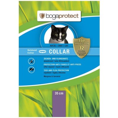 Levně BOGAR Antiparazitní obojek bogaprotect COLLAR pro kočky, 35 cm