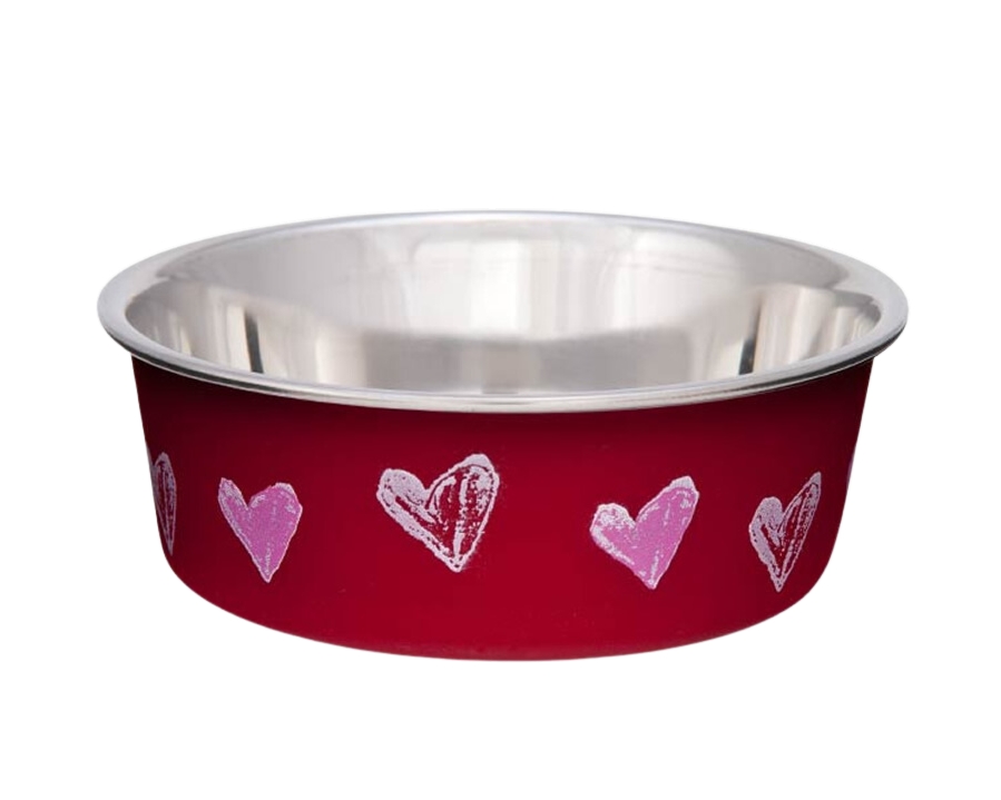 Levně Bella Hearts nerezová miska - 450ml (14cm)