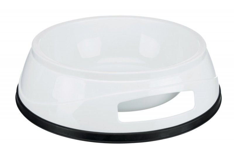 Levně Produkt Plastová miska s gumovým okrajem 1,5 l / 20 cm Barva: Bílá