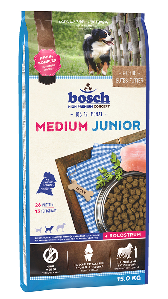 Levně Bosch Dog Junior Medium 15kg