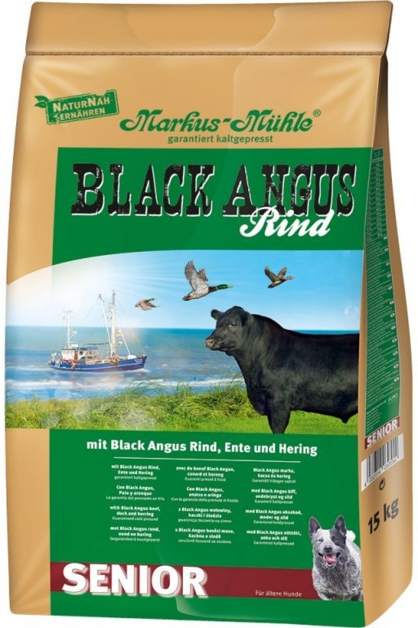 Levně Markus Mühle Black Angus Senior Velikost balení: 15kg