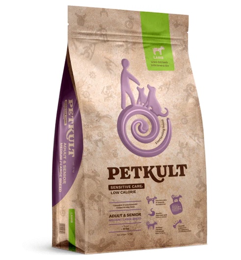 Levně PETKULT dog LOW CALORIES lamb M/L Velikost balení: 3kg