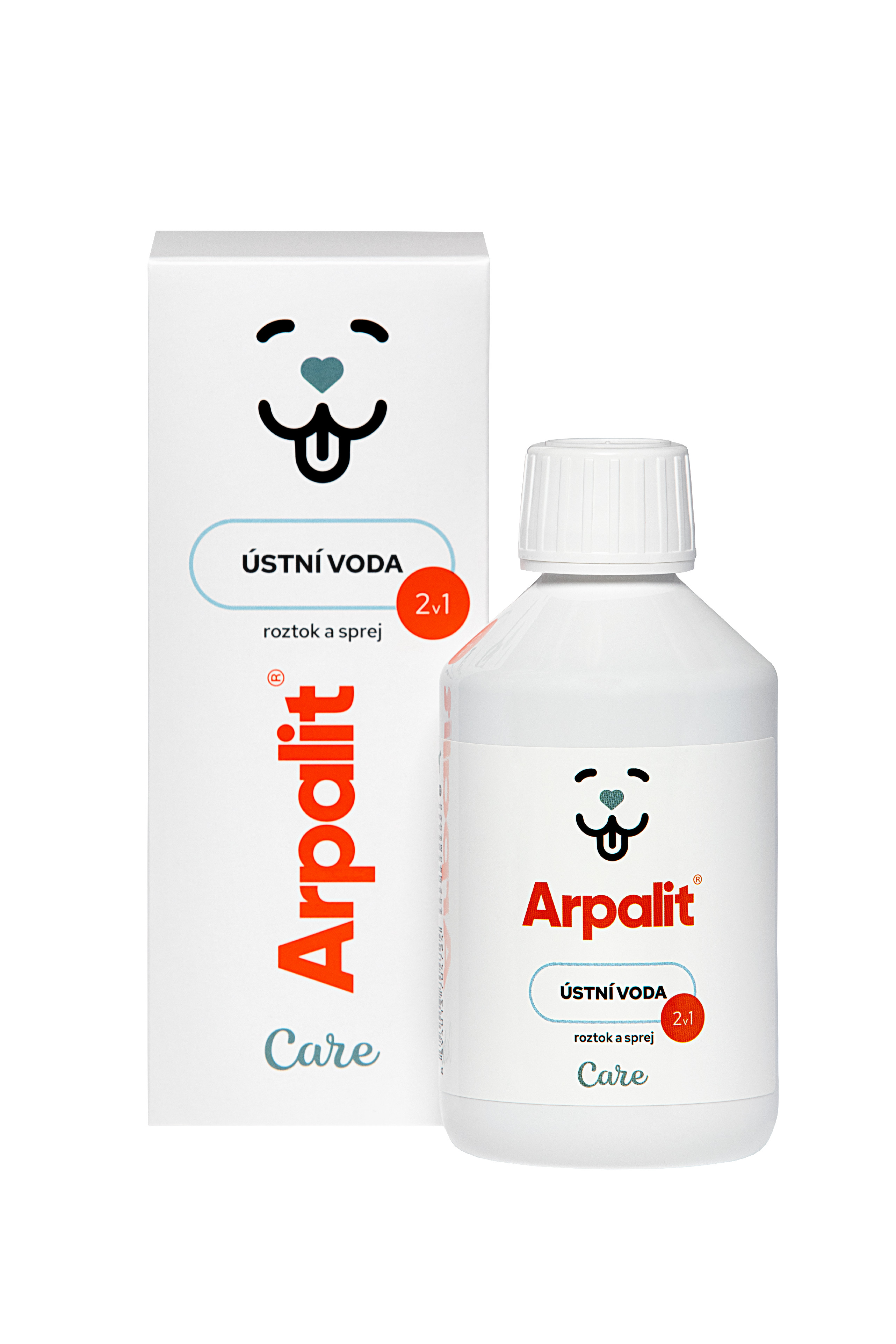 Levně Arpalit Care Ústní voda 2v1, roztok a sprej 250ml