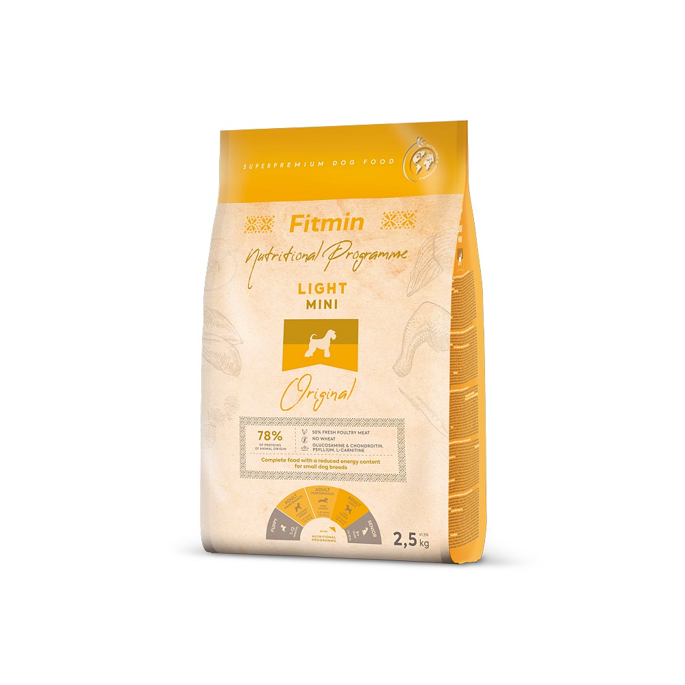 Levně Fitmin dog mini light - 2,5 kg