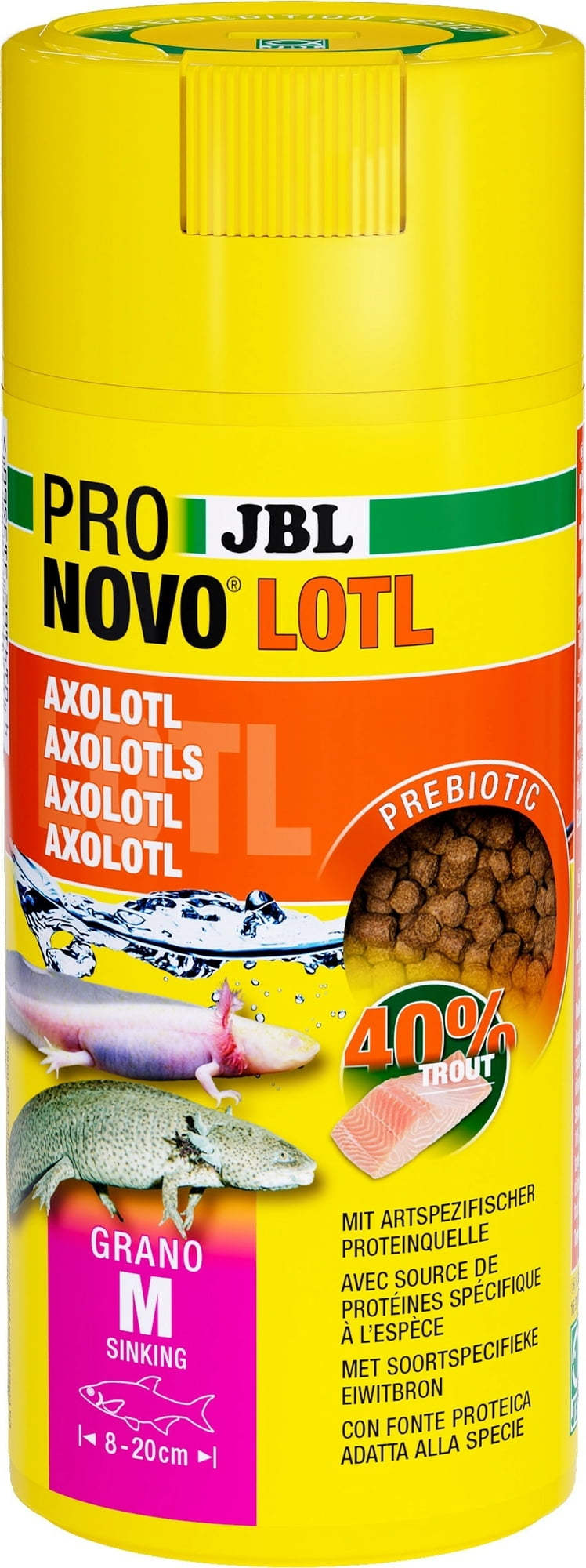 Levně JBL Krmivo ProNovo Lotl Grano M, 250 ml