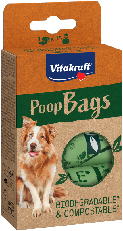 Levně Rozložitelné sáčky Poop Bags 3x15ks