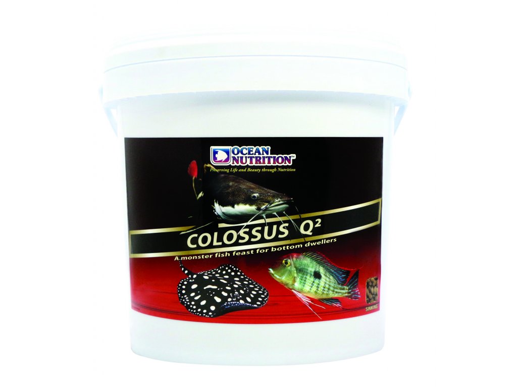 Levně Colossus Q2 - potápivé pelety pro velké cichlidy a rejnoky 3kg