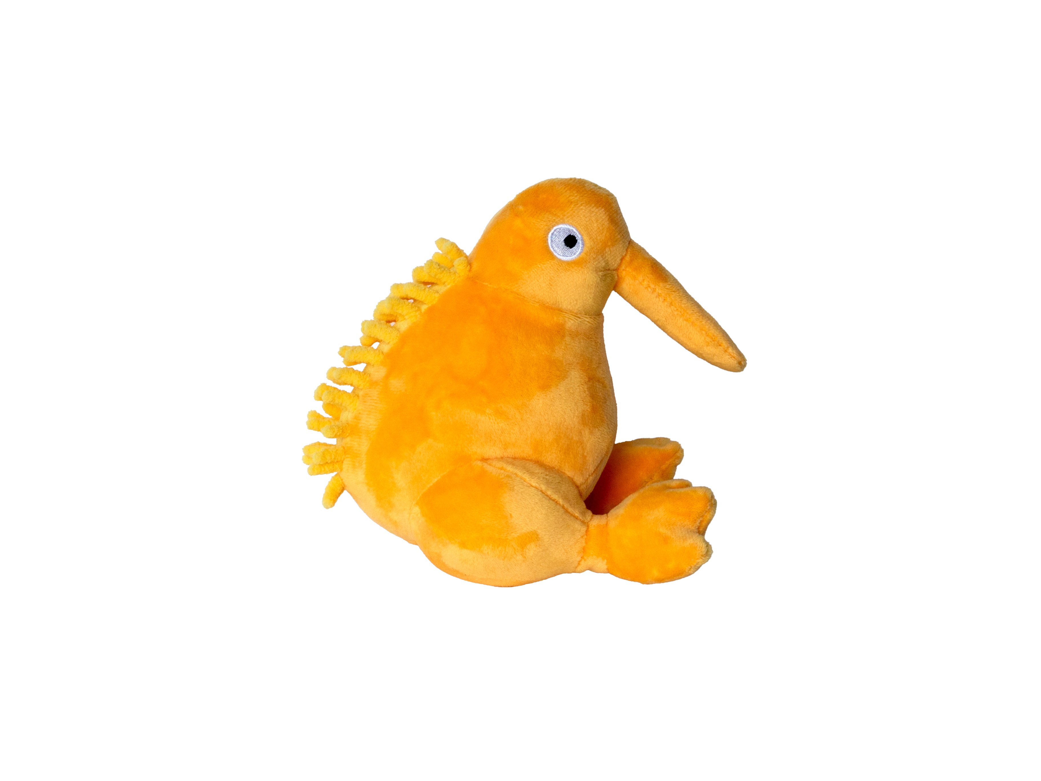 Hračka pes PLUSH pískací 16cm Kiwi Barva: Oranžová