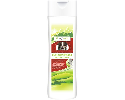 Levně BOGAR bogacare SHAMPOO ALL NATURAL, pes, 200 ml