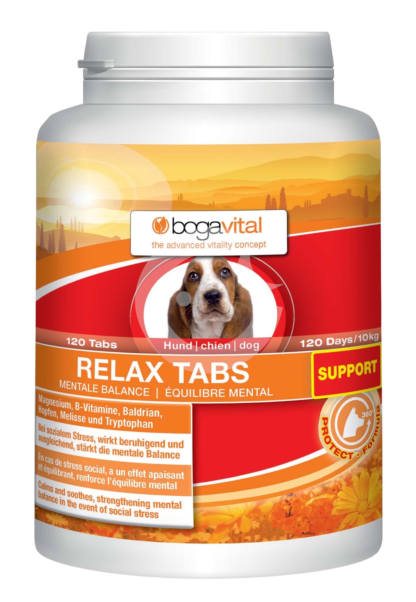 Levně BOGAR bogavital RELAX TABS Support, pes, 180 g/120 tablet