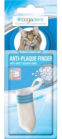 Levně BOGAR bogadent ANTI-PLAQUE FINGER, kočka, 1 ks