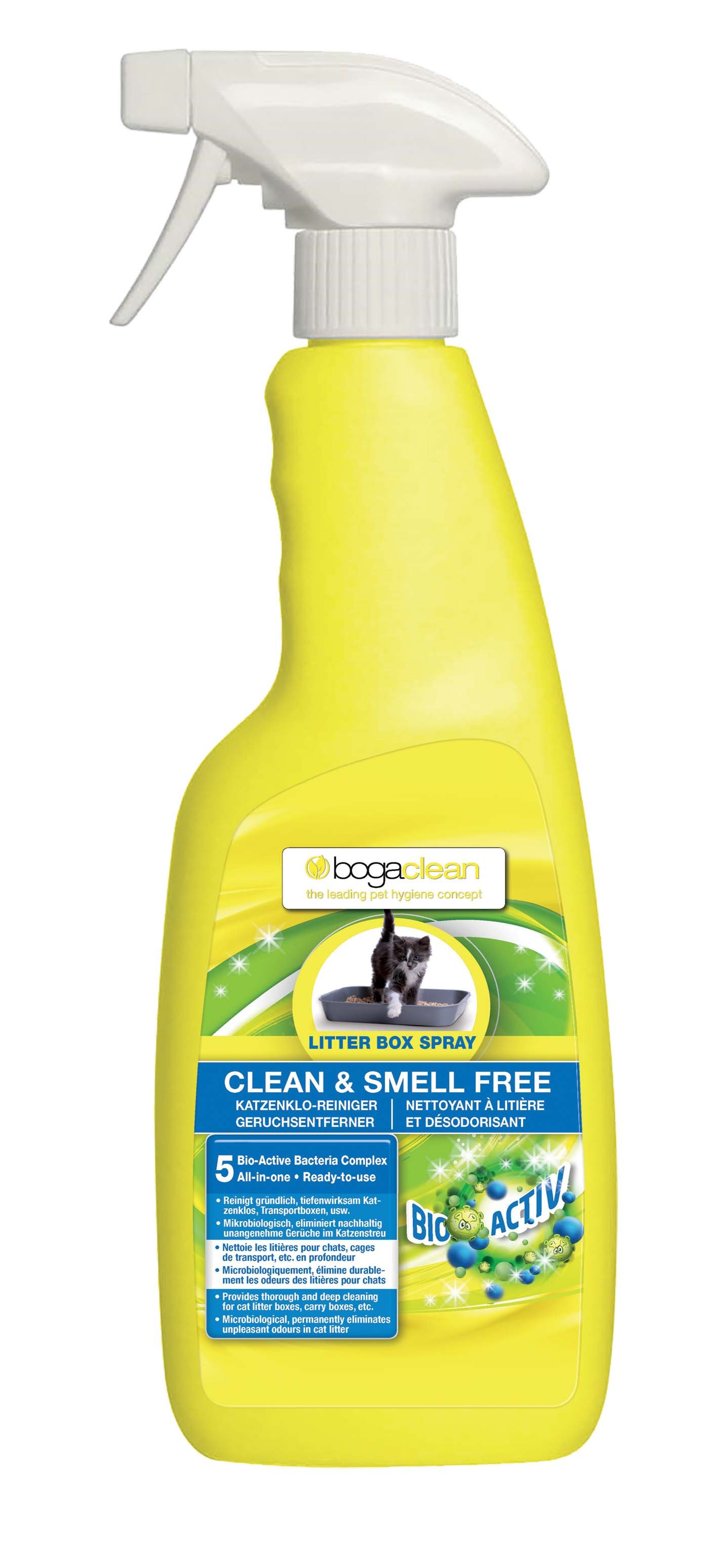 Levně BOGAR bogaclean CLEAN a SMELL FREE LITTER BOX SPRAY, 500 ml