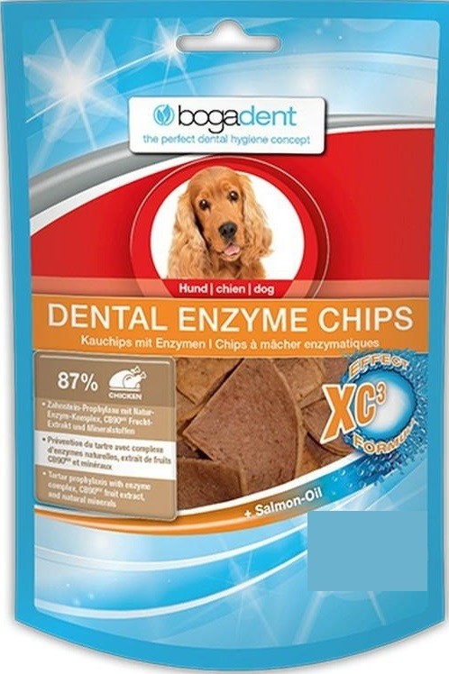 Levně BOGAR bogadent DENTAL ENZYME CHIPS, pes, 40 g