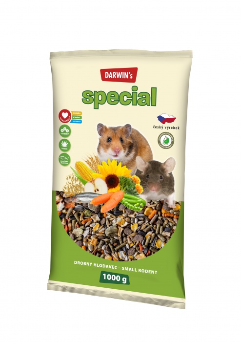 Levně Darwin's Classic Drobný hlodavec special 1 kg