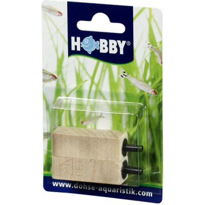Levně HOBBY Příslušenství Vzduchovací kostka, lipové dřevo, 75x15x15 mm, 2 ks