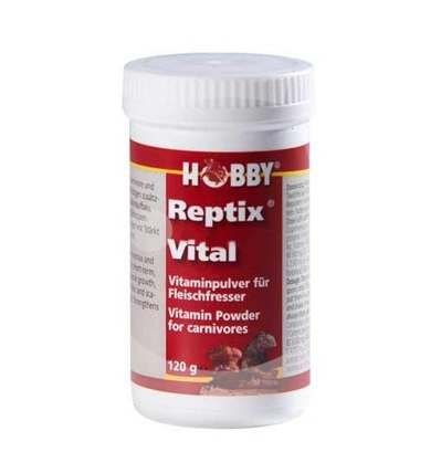 Levně HOBBY Reptix Vital 120 g, vitamínový prášek