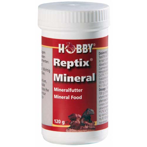 Levně HOBBY Reptix Mineral 120 g, minerální prášek