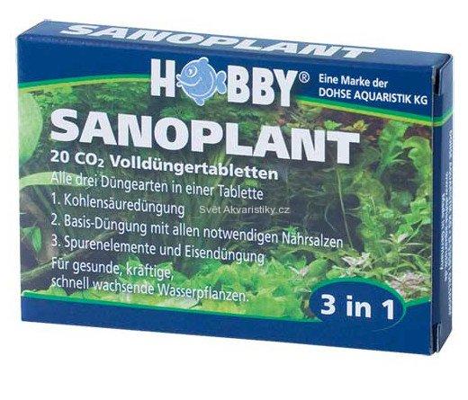 Levně HOBBY Hnojící tablety Sanoplant, 20 ks