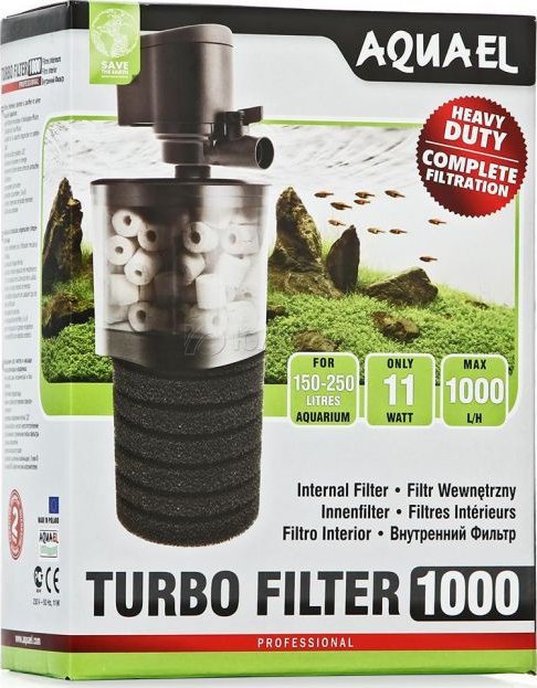 Levně AQUAEL Turbo Filter 1000, 1000 l/h