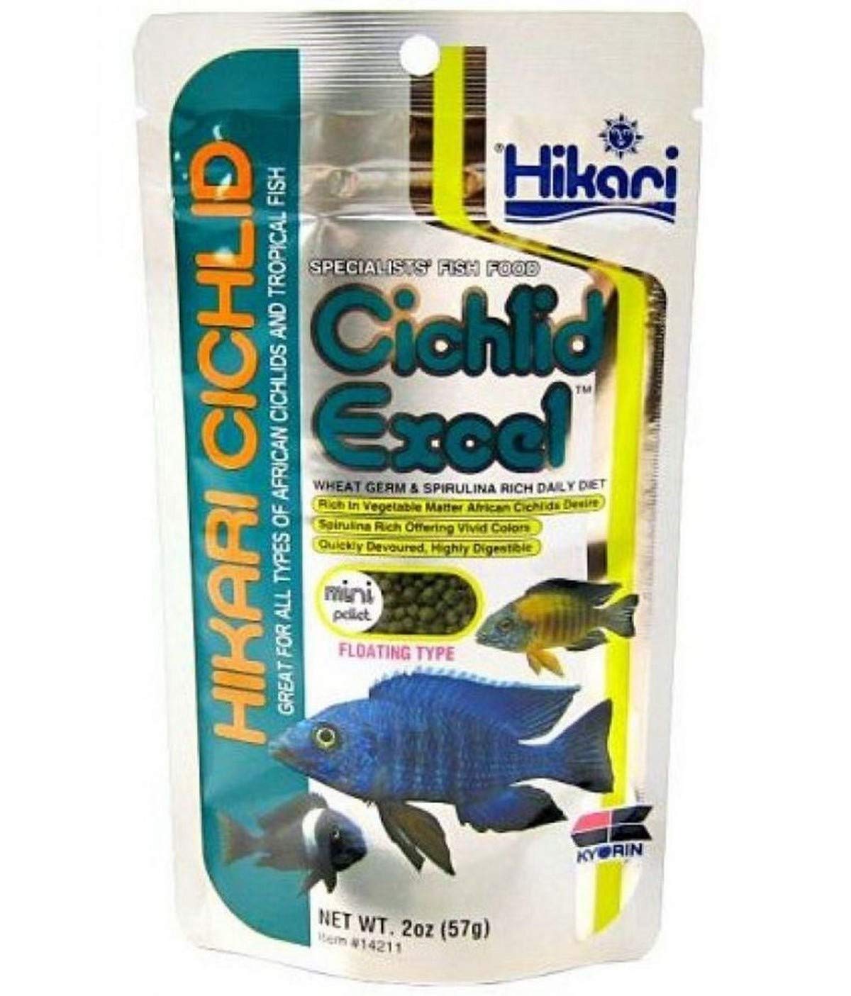 Levně HIKARI Cichlid Excel Medium 57 g