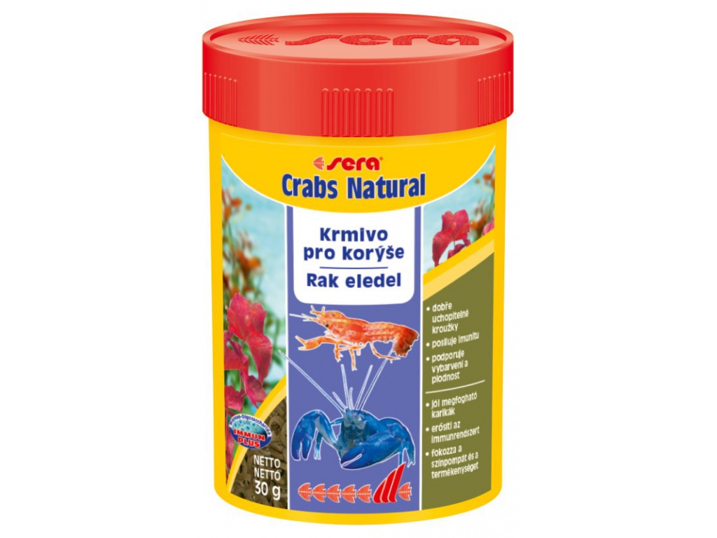 Levně Sera crabs natural 100 ml