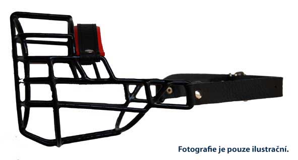 Náhubek gumoplast / barex - knírač malý PES