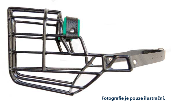 Náhubek gumoplast / kůže - dalmatin, hasky, ohař, labrador PES