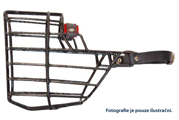 Náhubek gumoplast / kůže - německý ovčák, malamut, čuvač PES