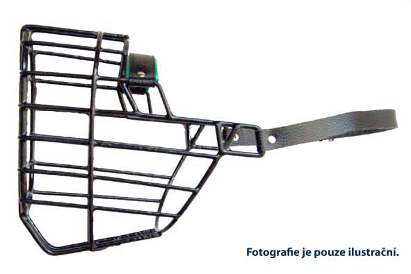 Náhubek gumoplast / kůže - rotvajler, brazil. fila, neap. mastin PES