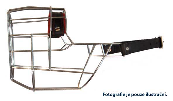 Náhubek zinek / barex bullteriér PES