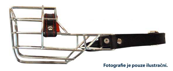 Chopo Náhubek kovový Špic Pinč fena pes