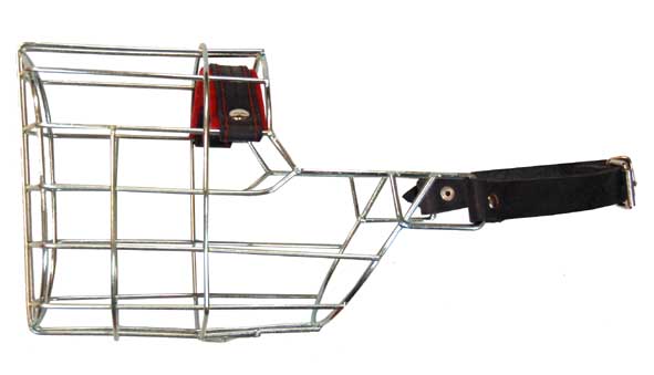 Náhubek zinek / kůže erdelteriér PES