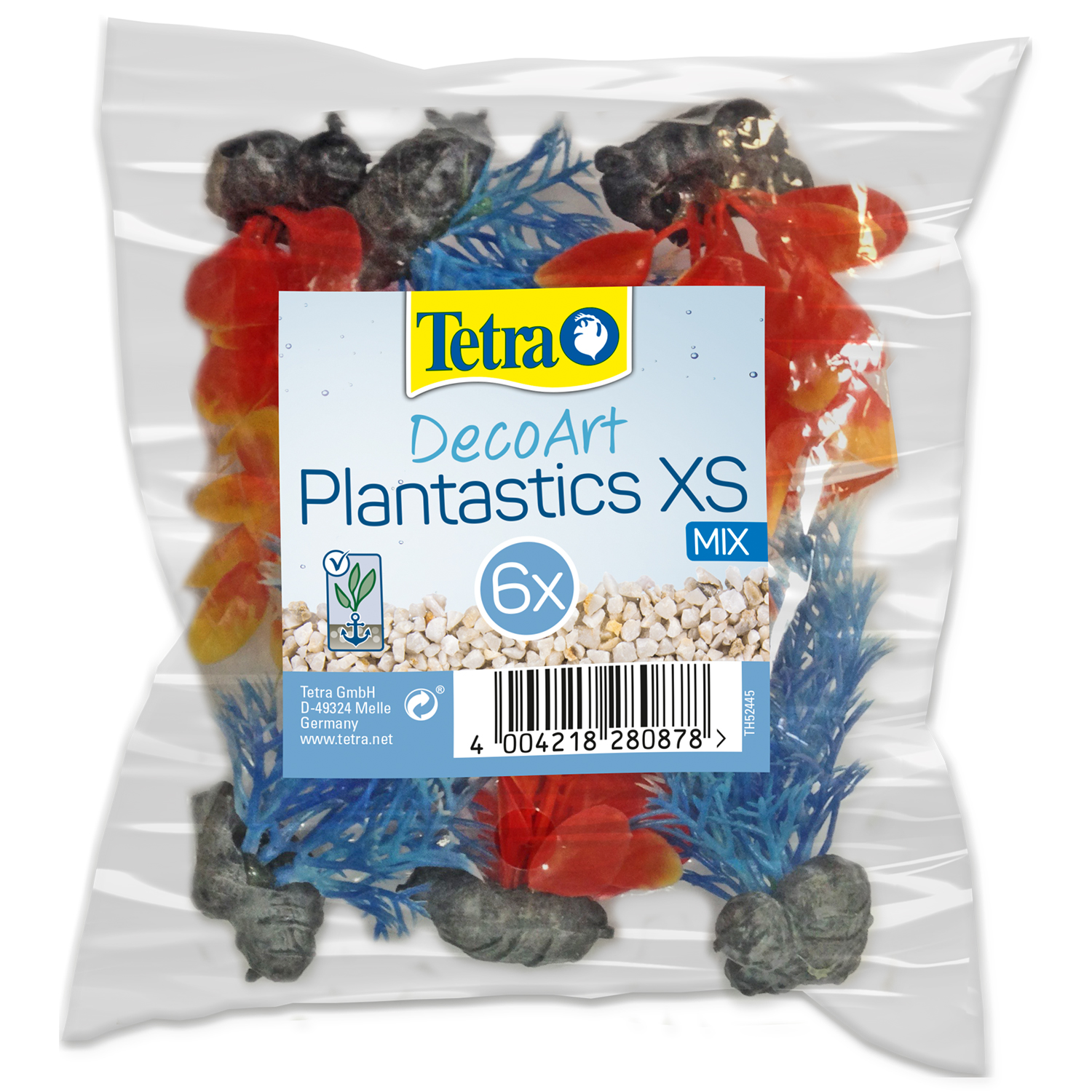 Levně Rostliny TETRA DecoArt Plantastics XS Mix 6ks