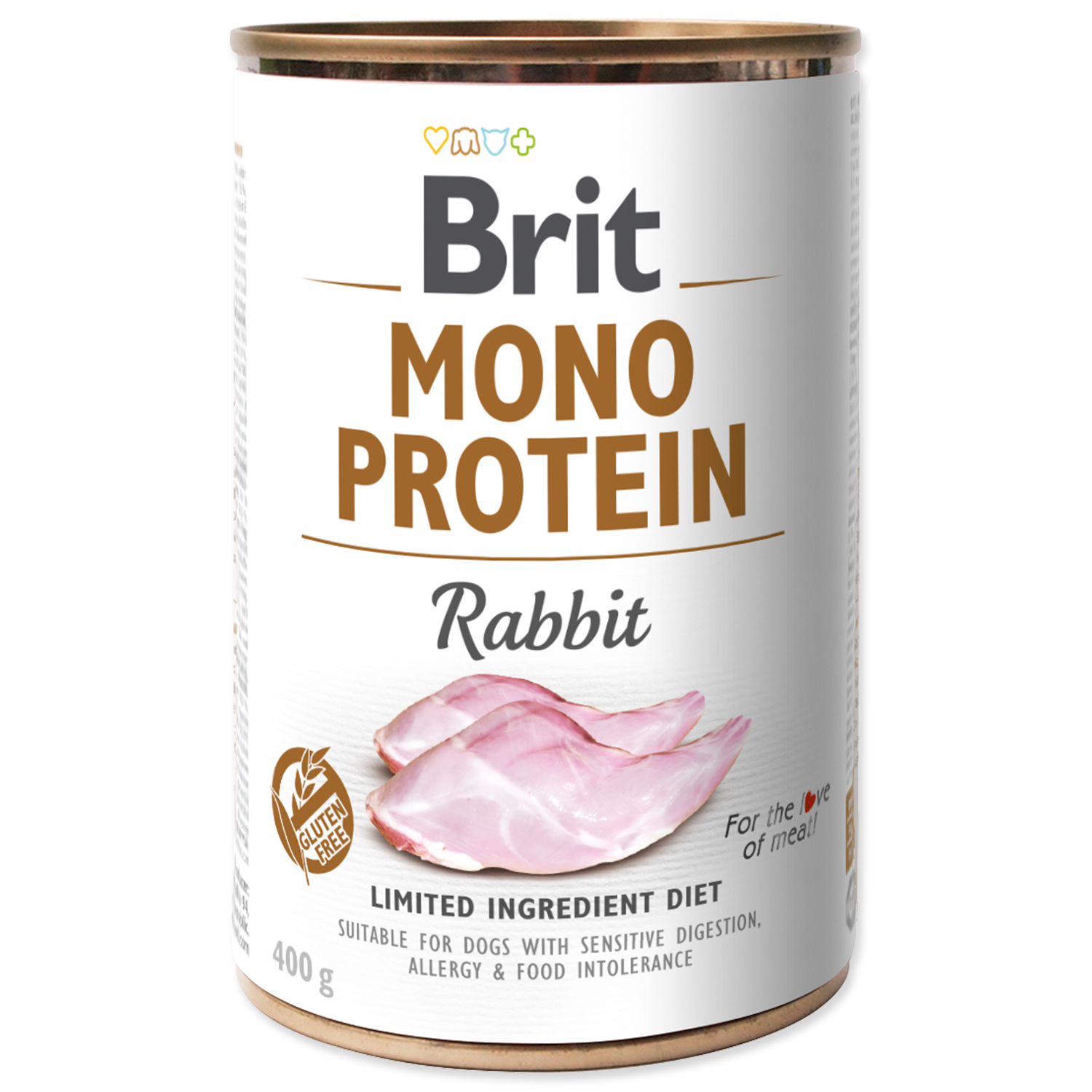 Levně Brit konzerva Mono Protein Rabbit 400 g