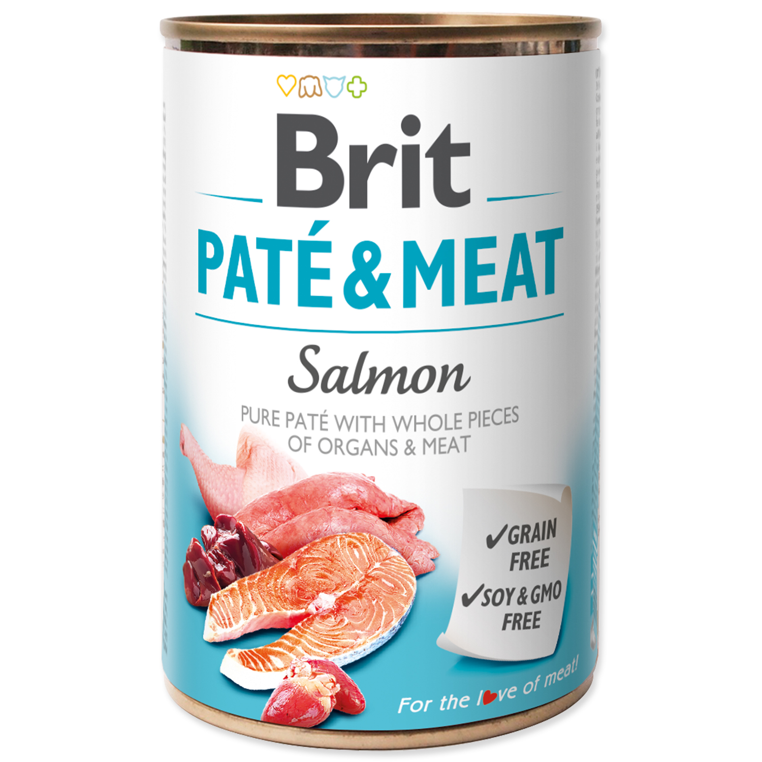 Levně Brit konzerva Paté & Meat Salmon 400 g