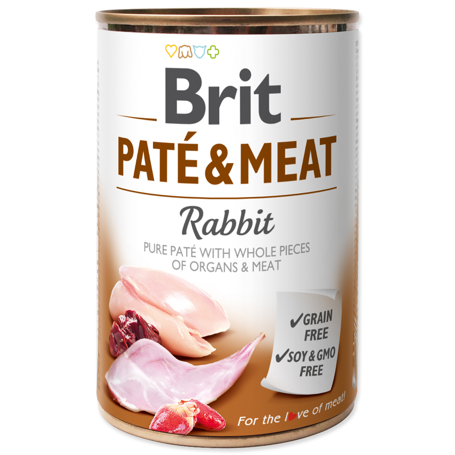 Levně Brit konzerva Paté & Meat Rabbit 400 g