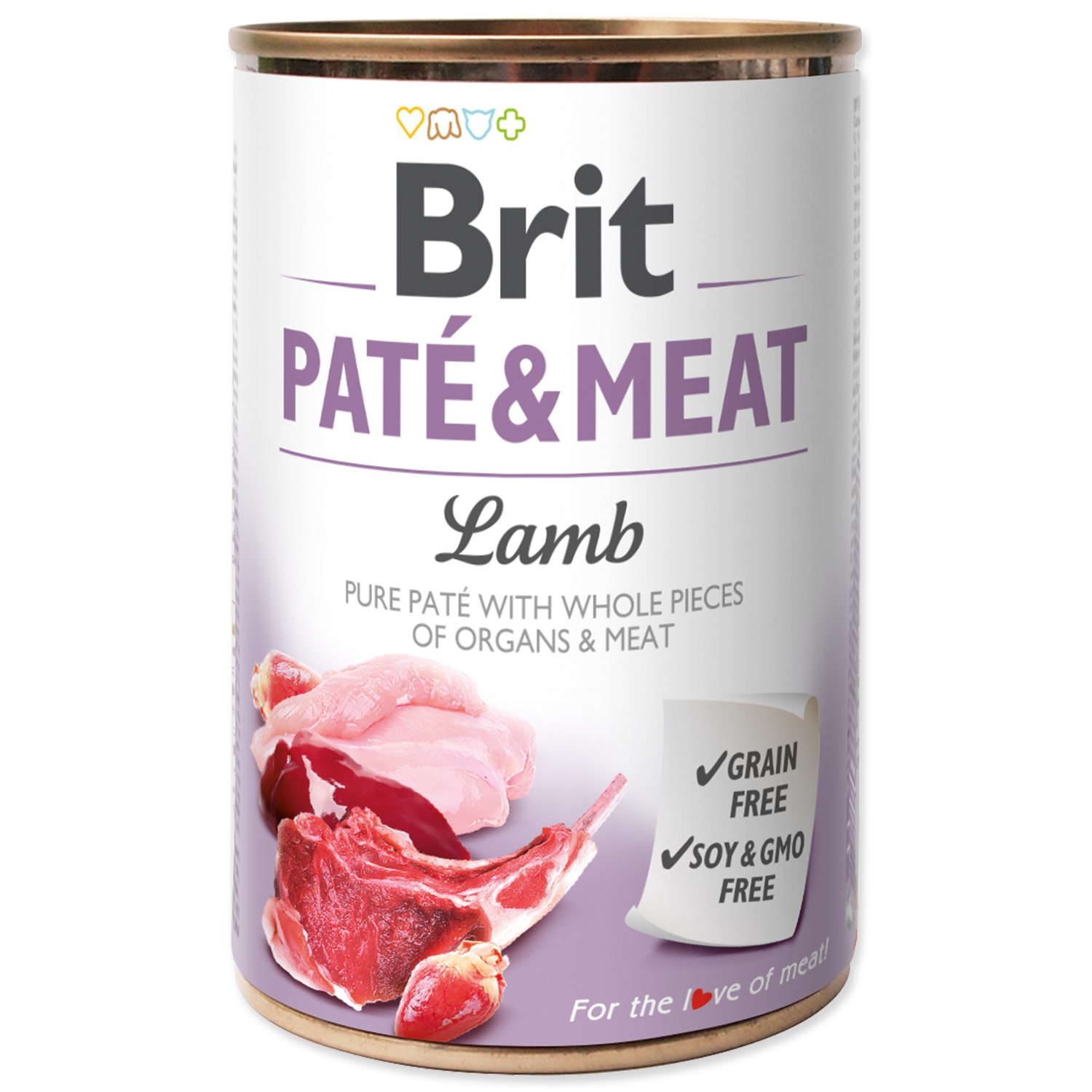 Levně Brit konzerva Paté & Meat Lamb 400 g