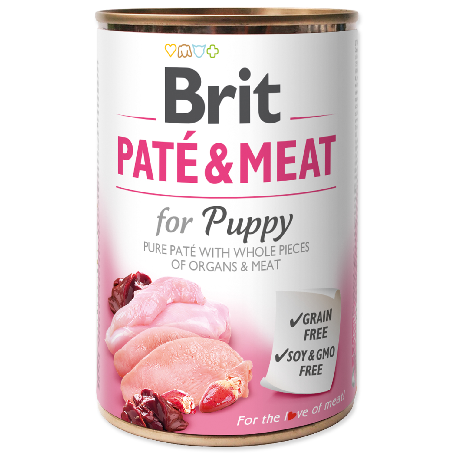 Levně Brit konzerva Paté & Meat Puppy 400 g