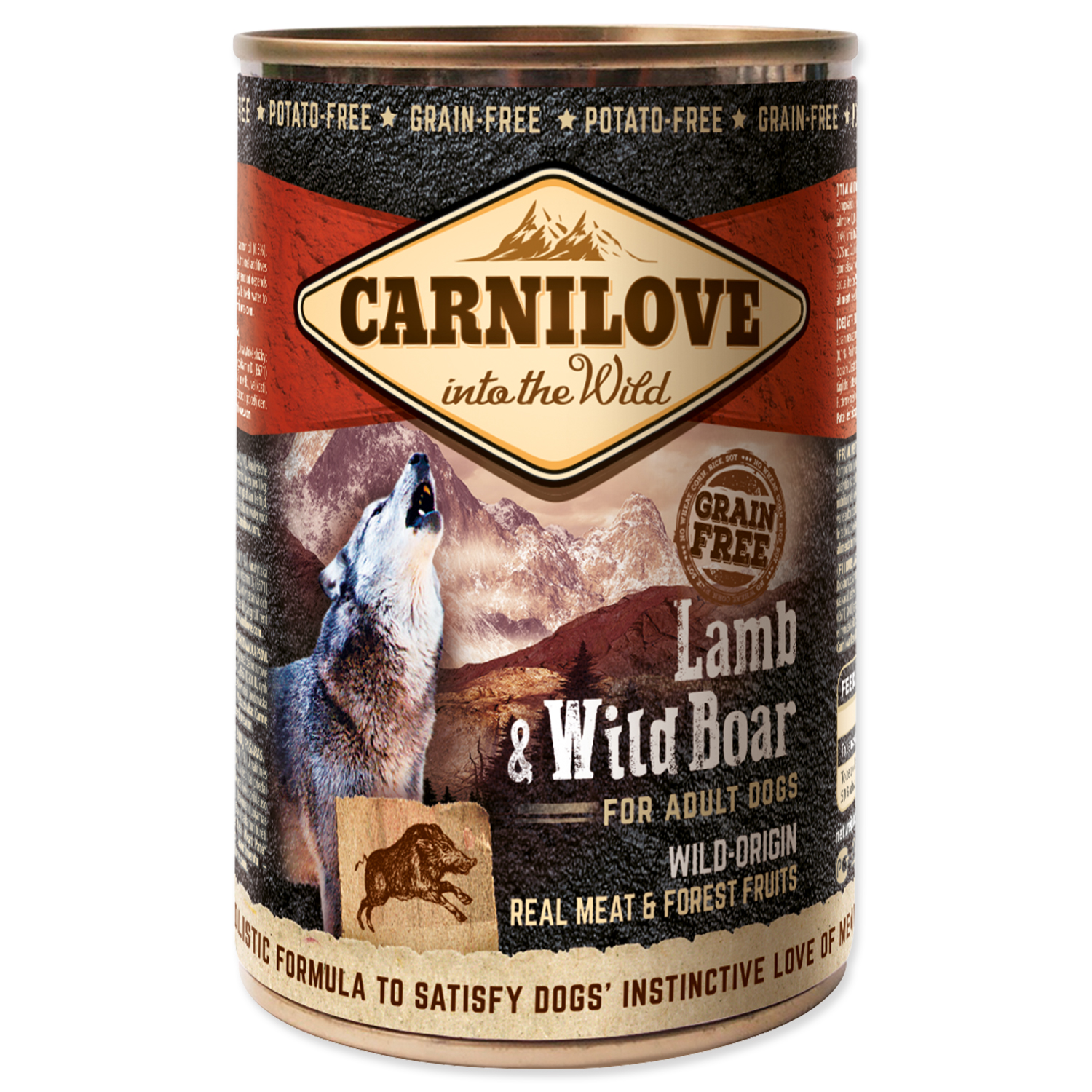 Levně Carnilove Dog Wild Meat Lamb & Wild Boar 400 g