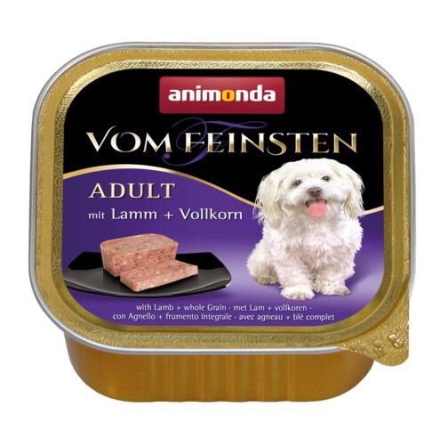 Levně ANIMONDA paštika ADULT - jehněčí, obiloviny pro psy 150 g