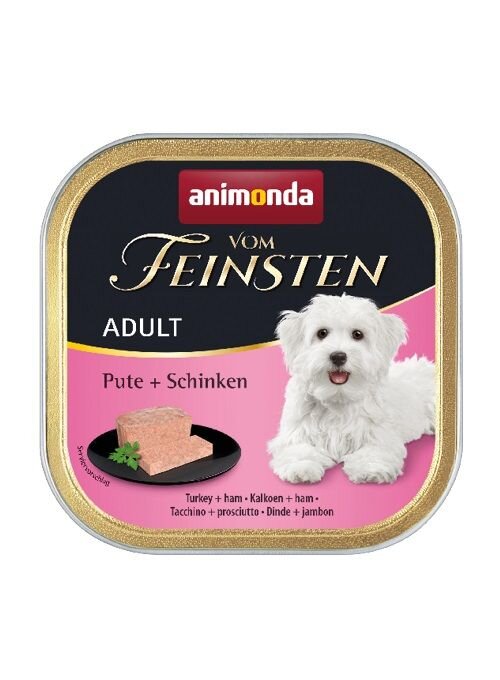 Levně ANIMONDA paštika LIGHT LUNCH - krůta+šunka pro psy 150 g