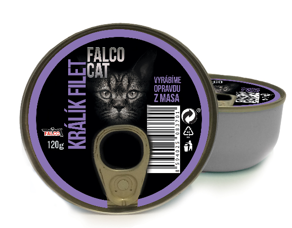 Levně FALCO CAT králík filet 120 g