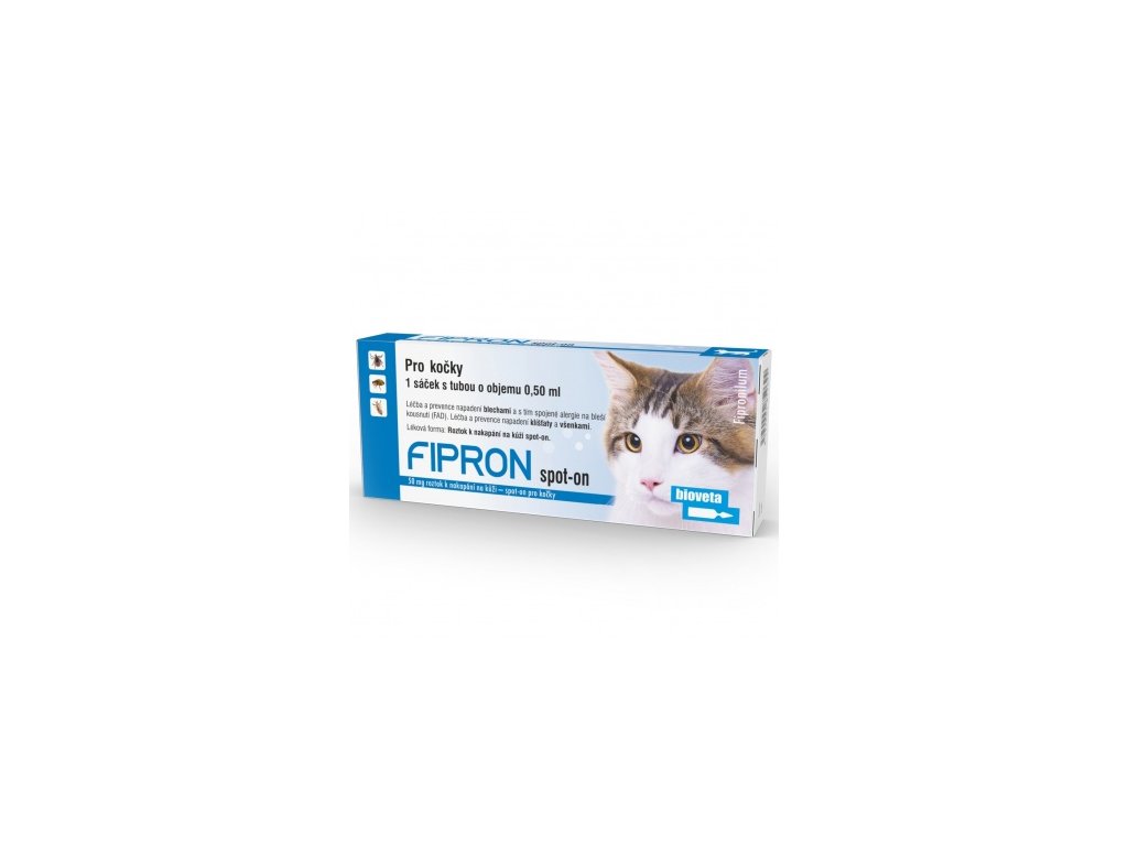 Levně Fipron 50mg Spot-On Cat sol 1x0,5ml