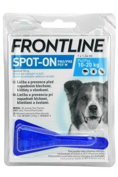 Levně FRONTLINE SPOT ON pro psy M (10-20kg) - 1x1,34ml