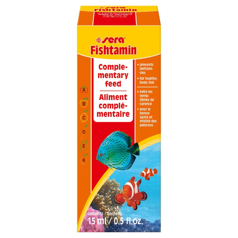 Levně Sera Fishtamin 15ml