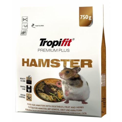 Tropifit 750g Hamster premium plus- krmivo pro křečky