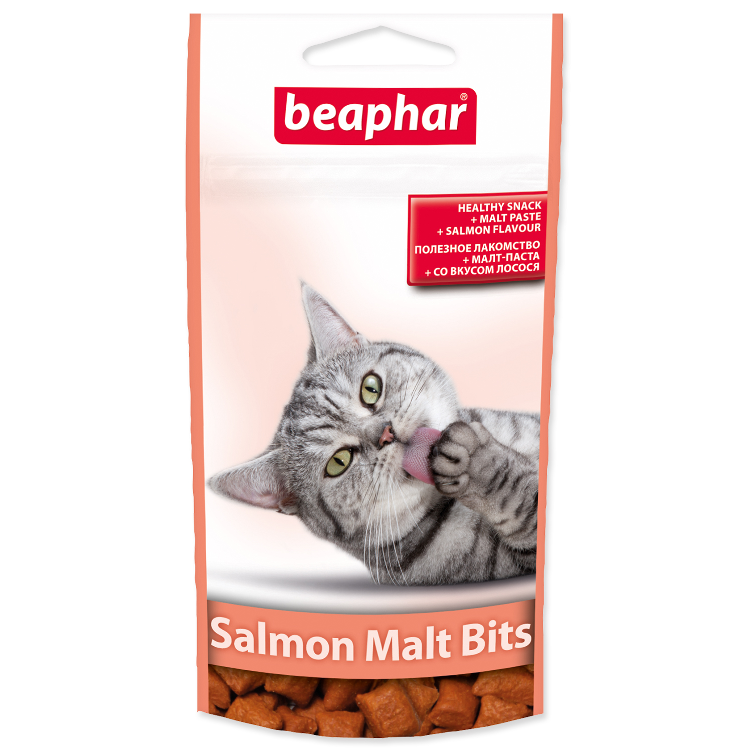 Levně Pochoutka BEAPHAR Malt Bits lososová 35g