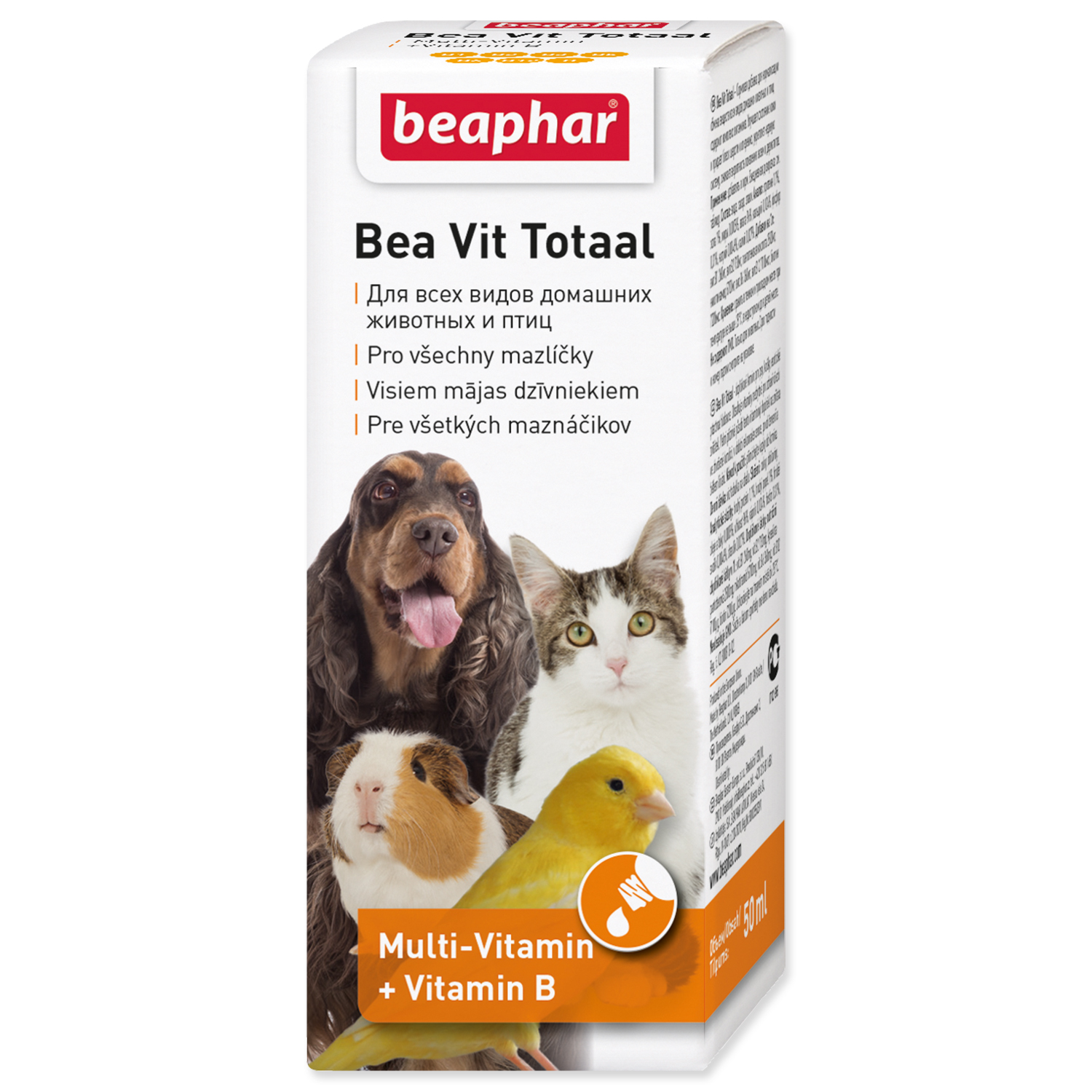 Levně Tekuté vitamíny BEAPHAR Bea Vit Totaal 50ml