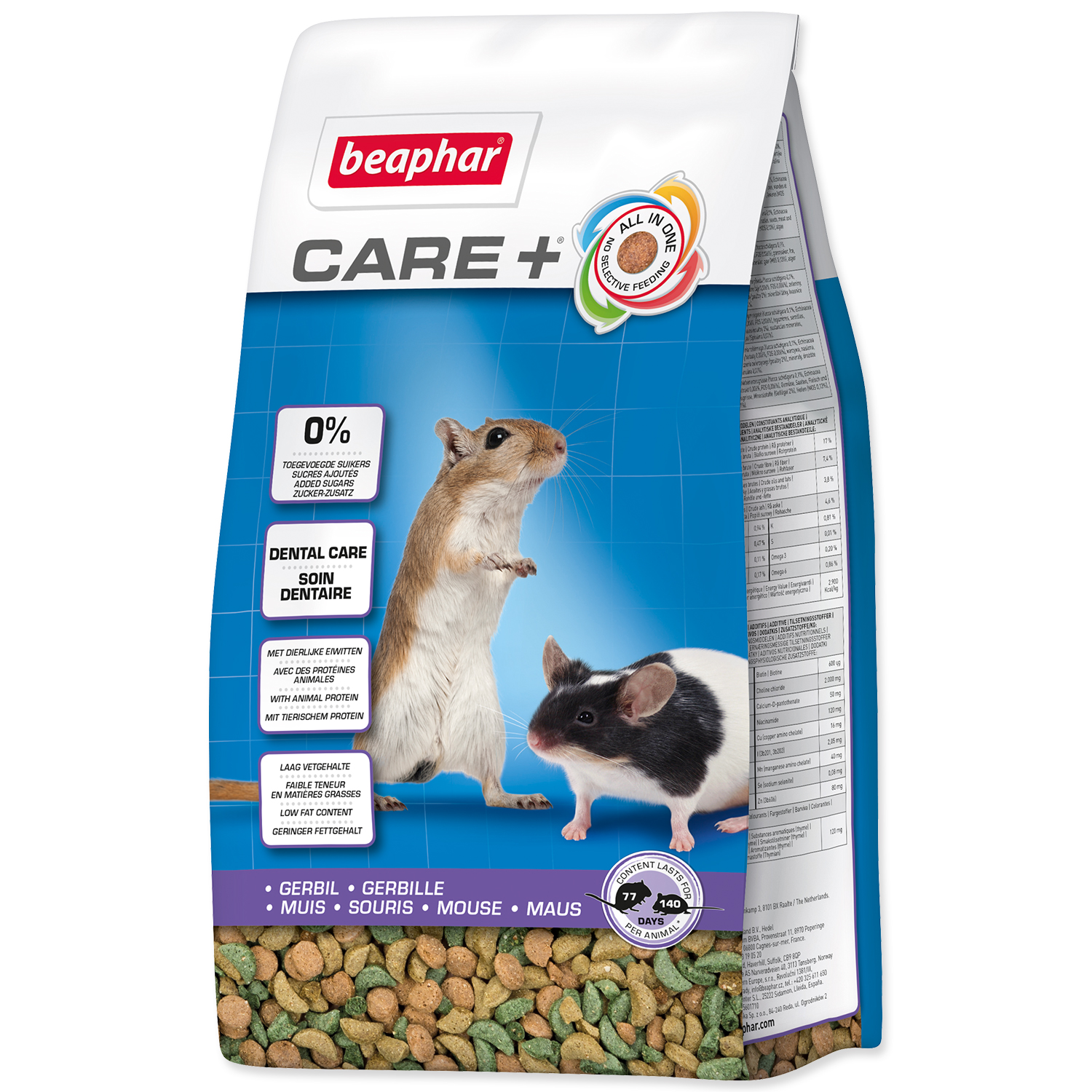 Levně BEAPHAR CARE+ pískomil 700g